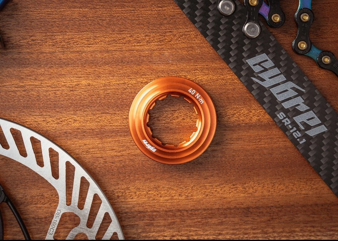 Cybrei disc brake lock rings