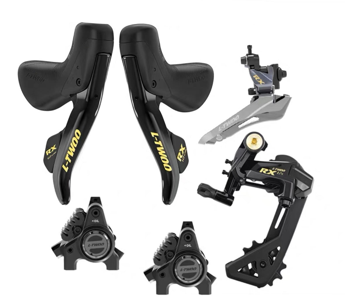 LTwoo RX 12 speed mechanical hydraulic road groupset