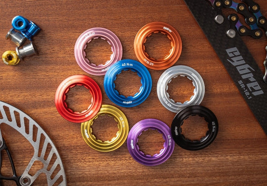 Cybrei disc brake lock rings