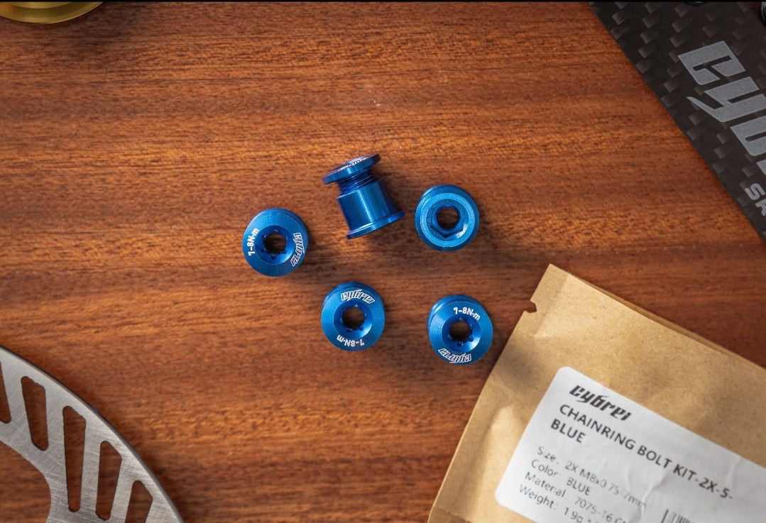 Cybrei chain ring bolts