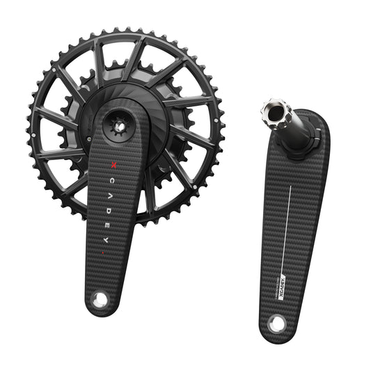 Xcadey Ventus power meter carbon crankset