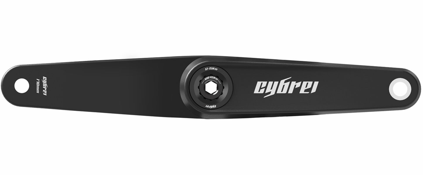 Cybrei Carbon Crank Set w/Alu spider and Carbon-Alu chain rings