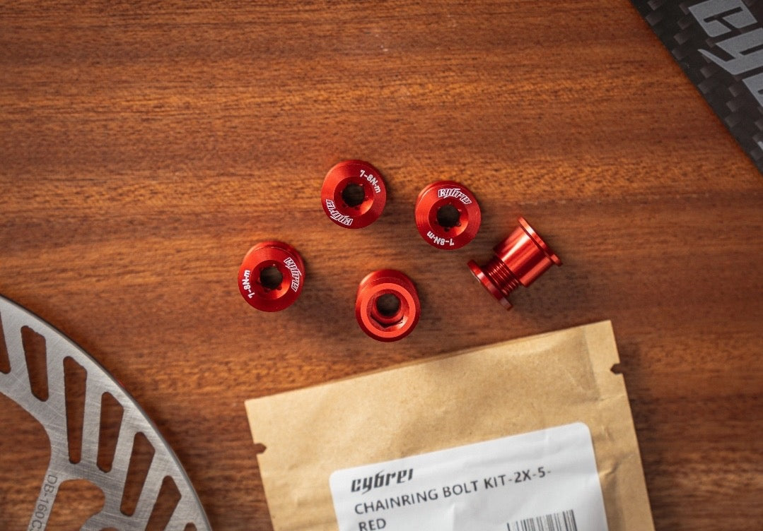 Cybrei chain ring bolts