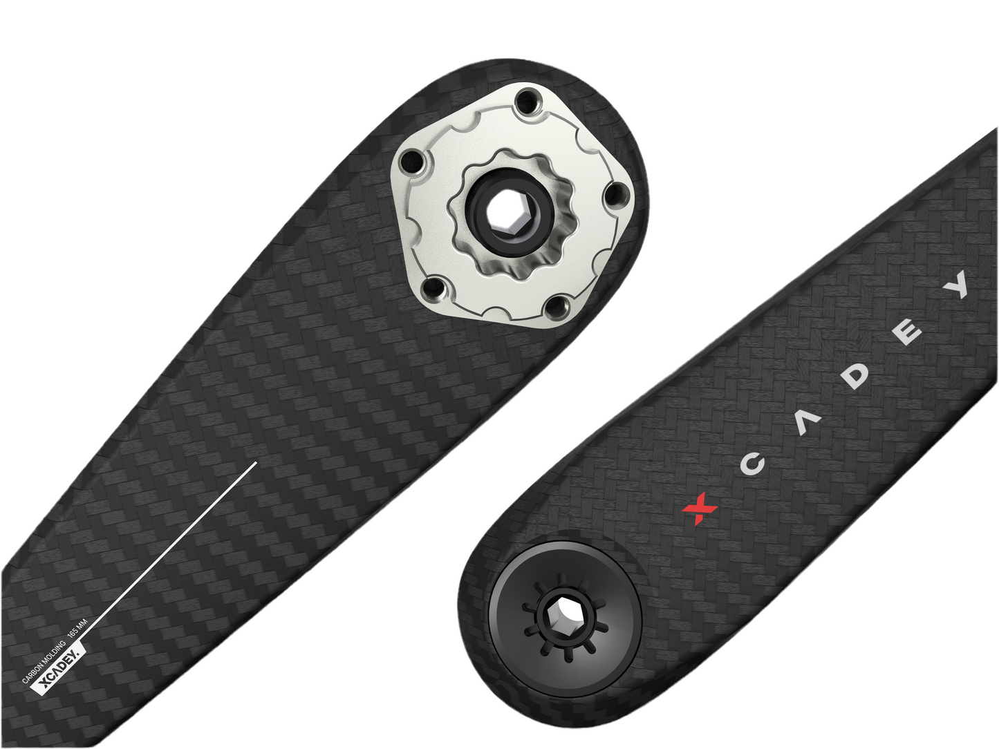 Xcadey Ventus carbon crankset non-power edition