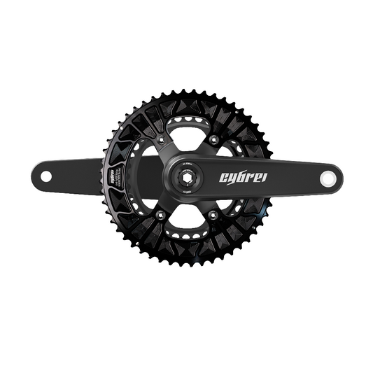 Cybrei Carbon Crank Set w/Alu spider and Chain rings